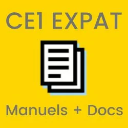 CE1 Français pour expatriés - colis avec manuels et documents pédagogiques