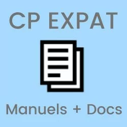 CP Français pour expatriés - colis avec manuels et documents pédagogiques imprimés