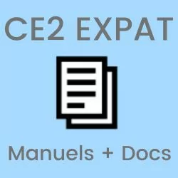 CE2 Français pour expatriés - colis avec manuels et documents pédagogiques