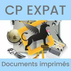 CP Français pour expatriés - colis avec documents pédagogiques imprimés + 3 cahiers Seyès (sans manuels)