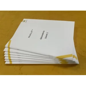 Maths 6e Livrets pour suivre les cours en vidéo
