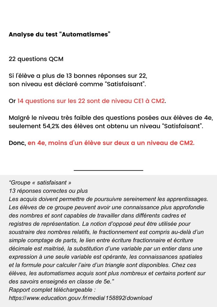 évaluations nationales maths 4ème - Cours Griffon